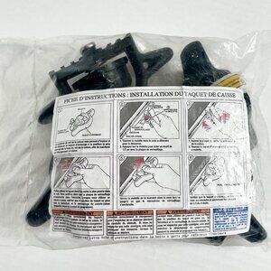 Toyota Genuine Tacoma SET of 4 Striker Luggage Holder Cleats Bed Rail Tie Down